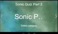 Sonic Quiz Part 2 Screen Shot 4