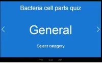 Bacteria cell parts quiz Screen Shot 4