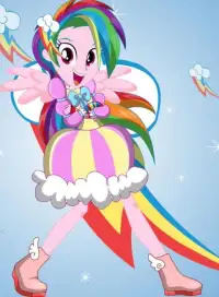 Dress up Rainbow Dash Games Screen Shot 1
