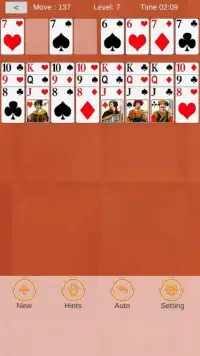 FreeCell Solitaire : 300 levels Screen Shot 0