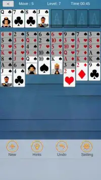 FreeCell Solitaire : 300 levels Screen Shot 3