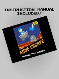 Mine Escape - 8 bit retro game Screen Shot 1