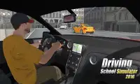 Driving School Simulator 2016 Screen Shot 11