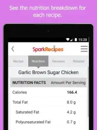 Healthy Recipes & Calculator Screen Shot 5