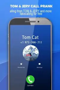 Call From Tom Cat Prank Screen Shot 2