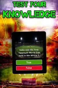 Indian Cricket Trivia Test Your Knowledge Quiz Screen Shot 1