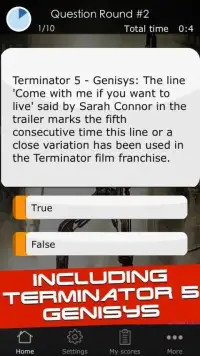 Quiz for the Terminator Movies Screen Shot 3