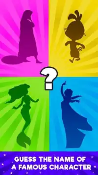 Disney Characters Shadow Quiz Screen Shot 3