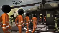 Stickman Army Criminals Transport Ship Simulator Screen Shot 1