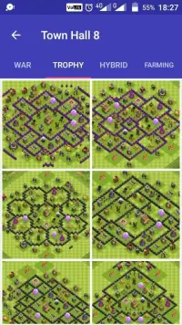 New Base Maps for COC Layout 2017 Screen Shot 4