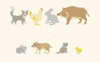 Wild, domestic animals - game Screen Shot 0
