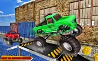 Monster Truck Stunts Racing Games 2017 Screen Shot 8