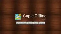 Gaple Offline Screen Shot 2