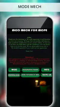 Mod Mech for MCPE Screen Shot 2