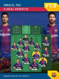 FC Barcelona Fantasy Manager: Real football mobile Screen Shot 4