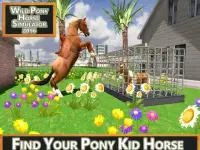 Wild Pony Horse Simulator 2016 Screen Shot 4