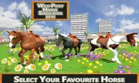 Wild Pony Horse Simulator 2016 Screen Shot 11