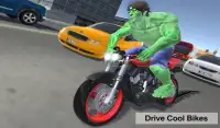 Green Monster Hero City Battle: Strange Future War Screen Shot 0