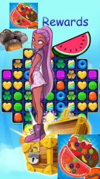 Chewing Candy Jelly: Puzzle Crush Screen Shot 0