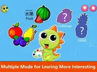 Cute Dino Draw And Learn Fruit Screen Shot 1