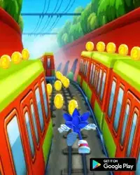 Subway Sonic Super Rush Screen Shot 0