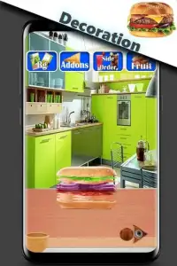 Burger Maker - Cooking Shop Screen Shot 0