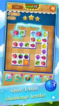 Onet Classic Deluxe: Free Onet Fruits Games Screen Shot 6