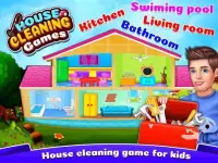 House Cleaning Games - House Makeover CleanUp Game Screen Shot 0
