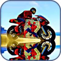 Super Hero - Spider Moto Bike