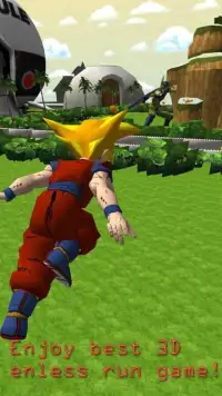 Ultimate Super Saiyan Goku Xenoverse Dragon Run 3D Screen Shot 3