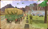 US Army Cargo Truck Driver : Offroad Duty 3D Screen Shot 13