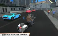 دراجة موقف حافلات لعبة:الشرطة الدراجة مدينة لتعليم Screen Shot 6