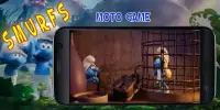 smurfen - moto game Screen Shot 1