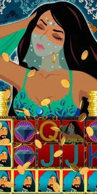 Slots Treasure of Persia - Arabian Beauty Jackpot Screen Shot 8