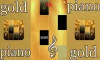 gold piano tiles - online piano Screen Shot 4