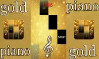 gold piano tiles - online piano Screen Shot 2