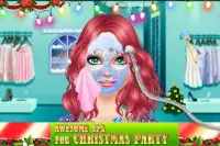 Christmas Dress up Games for Girls -Makeover Salon Screen Shot 0