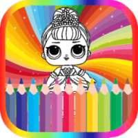 coloring book for dolls surprise ( painting eggs )