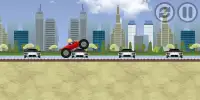 Upin racing Car Speed ipin Moto Bike Mission Screen Shot 0