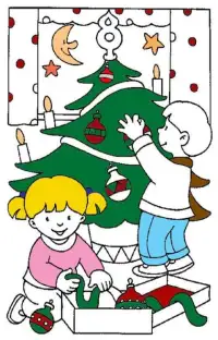 Christmas Coloring book For Kids Screen Shot 0