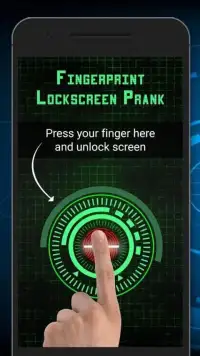 Fingerprint Lockscreen Prank Screen Shot 4