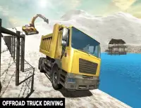 Offroad Snow Truck Drive 2017 Screen Shot 7