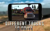 Heavy Cargo Transport Truck Delivery Simulator 3D Screen Shot 0