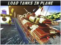 Военные цистерны Transporter Jet: Танки грузовых а Screen Shot 0