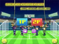 Soccer Happy-mini footbal fun 2 player game physic Screen Shot 4