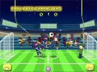 Soccer Happy-mini footbal fun 2 player game physic Screen Shot 1