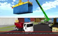 Cargo Truck Driver offroad sim Screen Shot 1