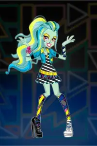 Monsters Girls Fashion Style Dress Up Game Screen Shot 1