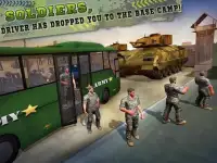 OffRoad US Army Coach Bus Driving Simulator Screen Shot 4