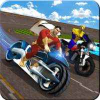 Superhero Motorbike: Moto Rider Racing